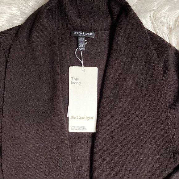 NWT - Eileen Fisher Dress and Cardigan Set from the Icons Collection - Picture 6 of 16